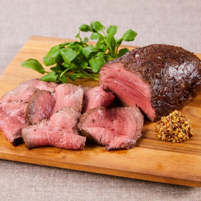 北海道 標茶町産 エゾ 鹿肉 モモ ブロック 1kg