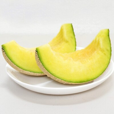 <2026年7月中旬より発送> 北海道産メロン 赤肉青肉各1玉 食べ比べセット<先行受付>