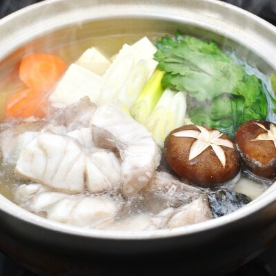 【冷凍】簡単鍋用 天然クエ 600g (2～3人前) 海鮮鍋 高級魚 しゃぶしゃぶ【R01584】