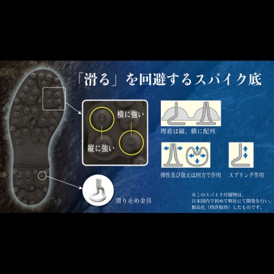 ウォームブーツNS ブルー×イエロー 23.0cm【5504101】