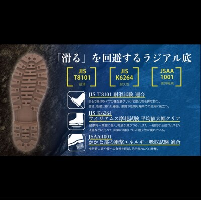 ウォームブーツHG ブルー×イエロー 27.0cm【5506301】