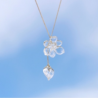 iriser(イリゼ)ミズアオイ ネックレス【08028】