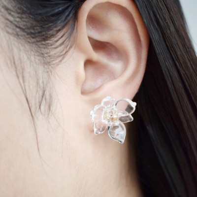 iriser(イリゼ)ミズアオイ ピアス【08029】