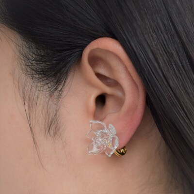 iriser(イリゼ)ミズアオイ イヤリング【08030】