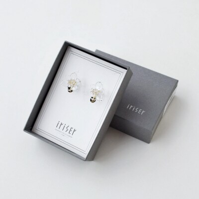 iriser(イリゼ)ミズアオイ イヤリング【08030】