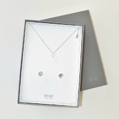 iriser(イリゼ)Genseki ネックレス・ピアス セット【08048】