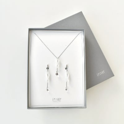 iriser(イリゼ)アンフィニ ネックレス・イヤリング セット【08045】