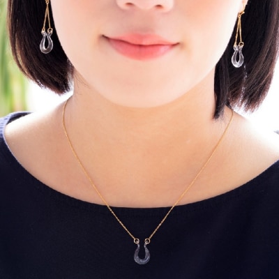 iriser(イリゼ)ていてつ ネックレス・ピアス セット【08040】