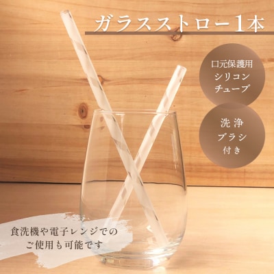 iriser(イリゼ)ガラスストロー20cm「らせん」【08059】