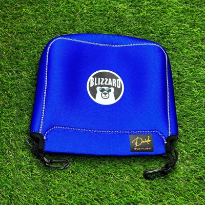 【G01-NM】ヘッドカバー　ロイヤルブルー(アイアン用)ネームプリント付き【55090】