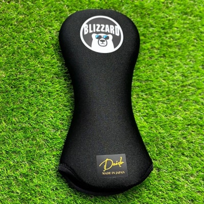 【G02-DR-NM】ヘッドカバー　ブラック(ドライバー用)ネームプリント付き【55093】