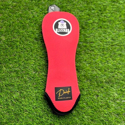 【G02-FW-NM】ヘッドカバー　サーモンピンク(フェアウェイウッド用)ネーム付き【55095】