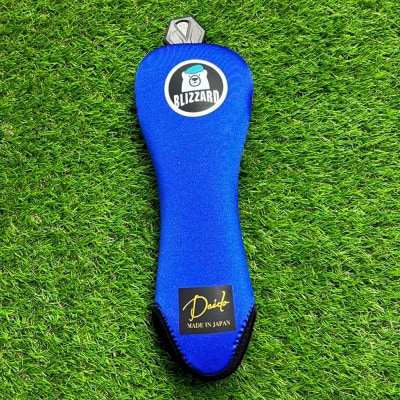 【G02-FW-NM】ヘッドカバー　ロイヤルブルー(フェアウェイウッド用)ネーム付き【55098】