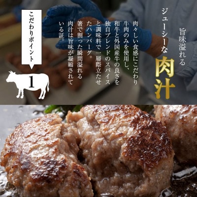 黒毛和牛入り ハンバーグ20個(須恵町)