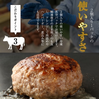 黒毛和牛入り ハンバーグ20個(須恵町)