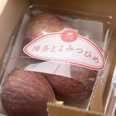 福岡限定!ブランドいちじく「とよみつひめ」約300g×4パック(須恵町)