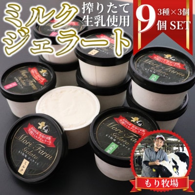 森牧場のミルクジェラート