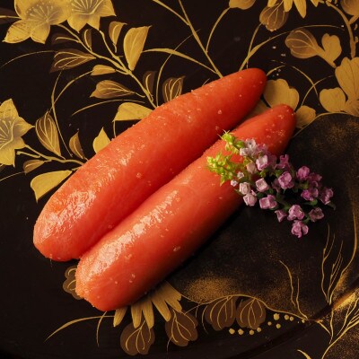 博多料亭 稚加榮「紡」化粧箱入り辛子明太子 222g (112002)(須恵町)
