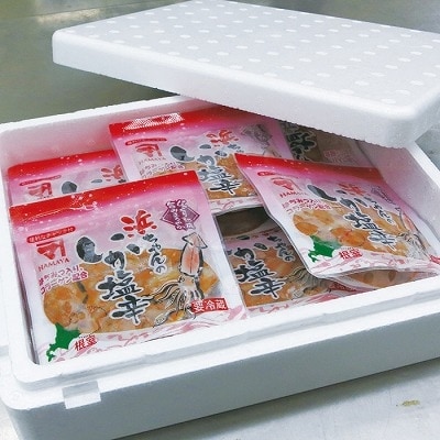 【12/31決済分まで1月配送】★浜ちゃんのいか塩辛10入り A-32005