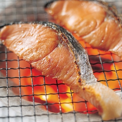 【12/31決済分まで1月配送】甘塩紅鮭10切(個包装) B-16052