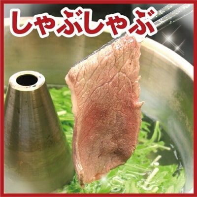 【12/31決済分まで1月配送】★鹿肉(焼肉・すき焼・しゃぶしゃぶ用)600g A-07016