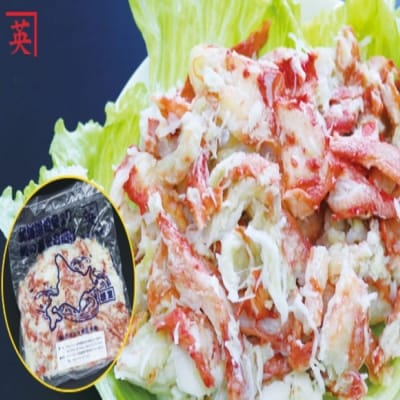 【12/31決済分まで1月配送】【北海道根室産】本たらば蟹むき身フレーク500g A-27001