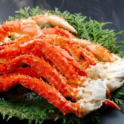 【12/31決済分まで1月配送】たらばがにの脚2～3肩(計1kg) B-25021