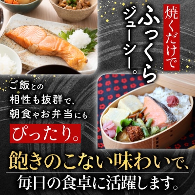 【12/31決済分まで1月配送】塩銀鮭切身1切×20P(個包装)(約1.4kg) A-09018