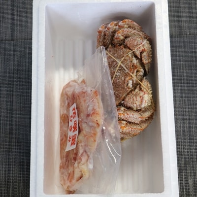 【12/31決済分まで1月配送】毛かに・花咲カニむき身セット C-30042