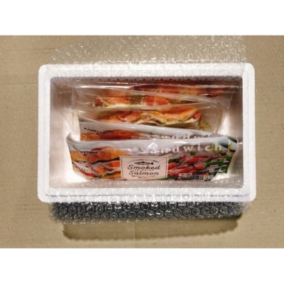 【12/31決済分まで1月配送】サーモン300g&サーモンカプレーゼ300g A-09111