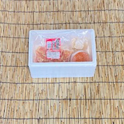 【12/31決済分まで1月配送】ほたて200g・いくら100g・花咲むき身300g B-76005