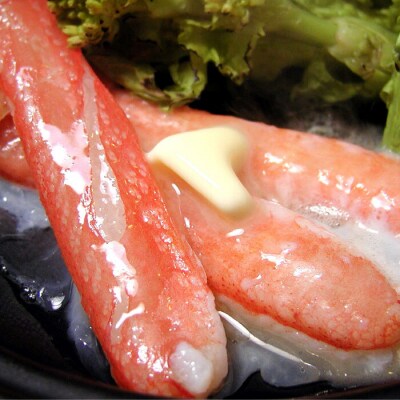 【12/31決済分まで1月配送】刺身用本ずわい棒肉ポーション1kg(32～50本) C-56024