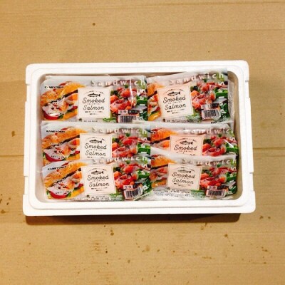 【12/31決済分まで1月配送】サーモン4～8P&銀だらみりん漬け1切×10P C-09042