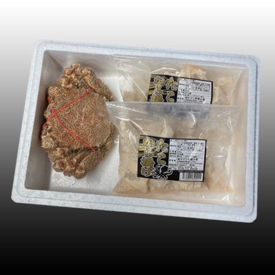 【12/31決済分まで1月配送】毛かに400g～550g、たこ唐揚げ250g×2P C-36076