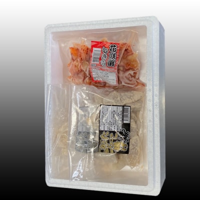 【12/31決済分まで1月配送】★たこ唐揚げ250g×2P、花咲かにむき身300g B-76034