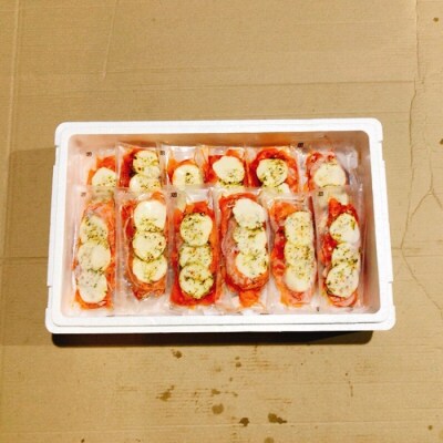 【12/31決済分まで1月配送】サーモンカプレーゼ24～36P(小分け真空) E-09005