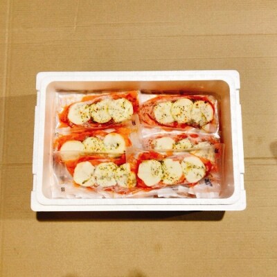 【12/31決済分まで1月配送】サーモンカプレーゼ計800g&塩銀鮭切身1切×25P F-09027