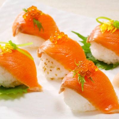 【12/31決済分まで1月配送】お刺身用トラウトサーモン2.4kg B-09111