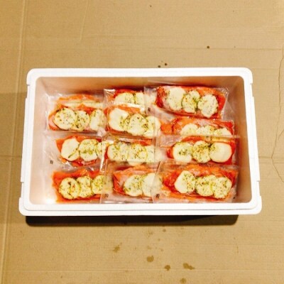 【12/31決済分まで1月配送】スモークサーモンカプレーゼ&サーモン E-09010