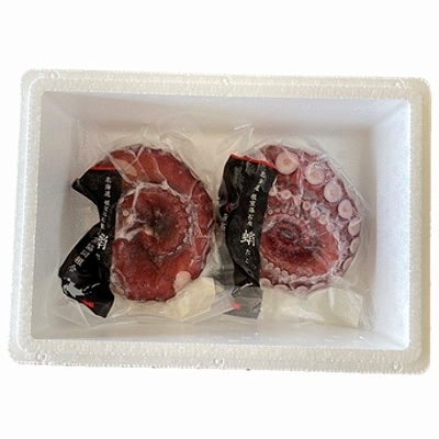 【12/31決済分まで1月配送】【北海道根室産】ボイル水たこ足先2P(計600g) G-20003