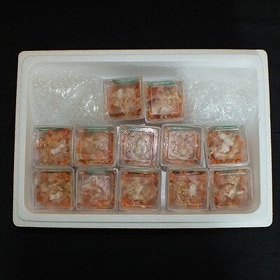 【12/31決済分まで1月配送】★かに・いくら・サーモン・帆立P160g×12P D-42062