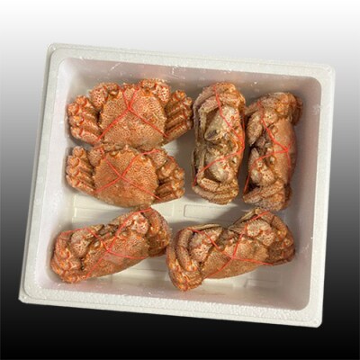 【12/31決済分まで1月配送】毛かに400g前後～550g前後×6尾 E-36007