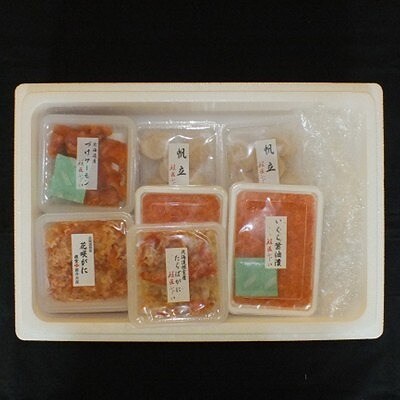 【12/31決済分まで1月配送】★いくら、たらばがに、花咲がに、ほたて、サーモン D-42073