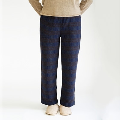メリノン「リラックスパンツ」Mサイズ/紺