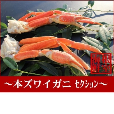 【12/31決済分まで1月配送】本ズワイガニ足詰合せ B-57021