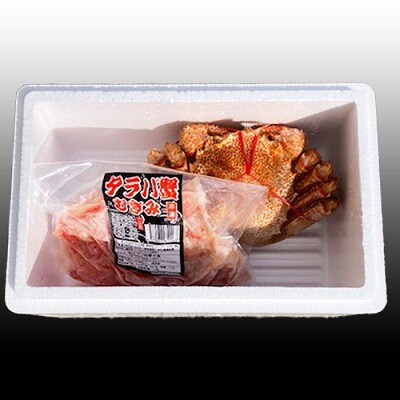 【12/31決済分まで1月配送】毛かに・タラバガニむき身 C-36084