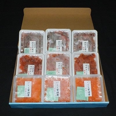 【12/31決済分まで1月配送】＜鮭匠ふじい＞いくら・サーモンづくし C-42015