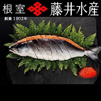 【12/31決済分まで1月配送】★時しらず鮭1.5kg・いくら醤油漬80g×6P D-42067
