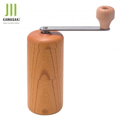[限定100個] 欅を使ったコーヒーミル 木目 セラミック刃 手動 珈琲 燕三条製【030S041】