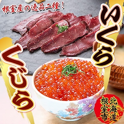 ★生くじら約300g、いくら120g B-45014